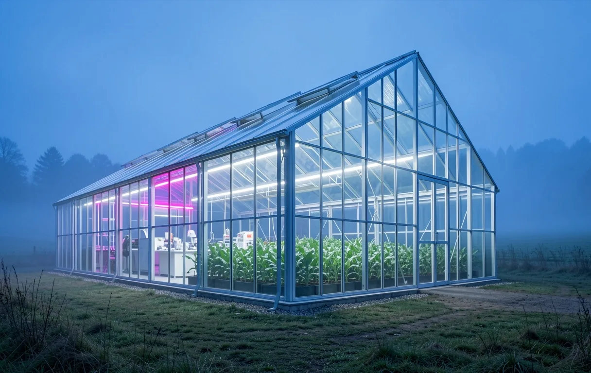 Moderní skleníková architektura MindfulPathK